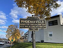 Phoenixville PA Keystone Marker on PA 113 NB.jpeg