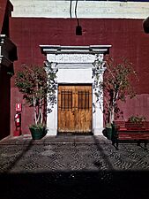 Portada del museo de Santuarios andinos, Arequipa