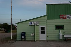Post office in Hannah