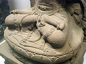 Prajnaparamita clothes detail