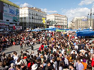 Protestas Puerta del Sol - Madrid - mayo 2011 - 01