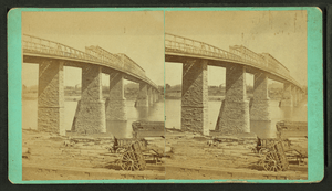 Rail Road bridge over the Ohio between Cincinnati and Newport, by Charles Waldack