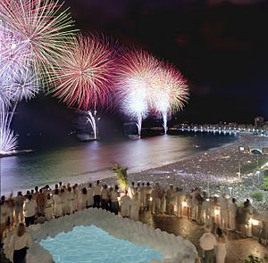 Rio New Year Fireworks