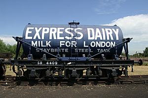 SR 4409 6 Wheeled Milk Wagon Didcot Railway Centre