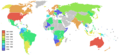 Salvation army world map