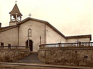 San Luis Obispo de Tolosa circa 1909 H.A. Parker