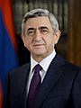Serzh Sargsyan official portrait from president-am