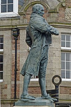 Statue of Richard Trevithick, Camborne (9625246249)