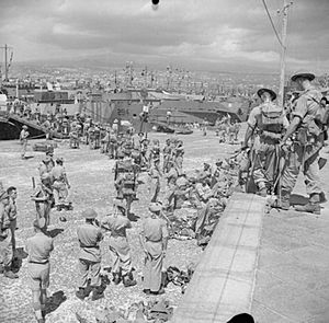 The British Army in Sicily 1943 NA6297