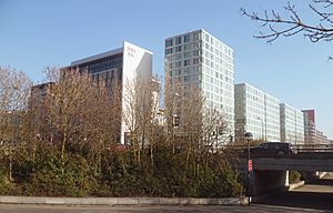 The Hub Milton Keynes towers