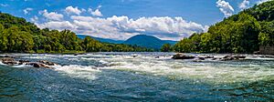 The New River in Giles County, VA