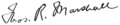 Thomas R Marshall Signature