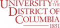 University of the District of Columbia text logo