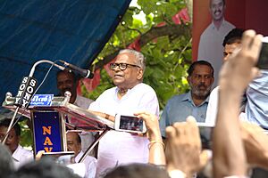 V.S. Achuthanandan @ 2016 Election campaign venue of V.B. Binu 04
