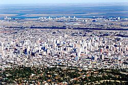 Panoramic view of Bahía Blanca