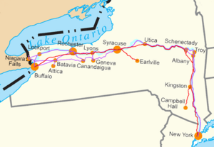 Water Level Route on US map cropped