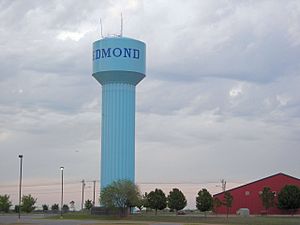 Water tower in Edmond