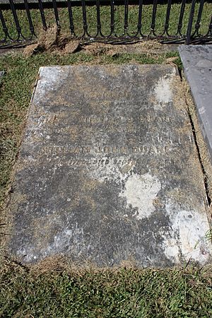 William J. Duane tombstone