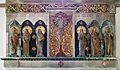 054 Stoke Rochford Ss Mary & Andrew, interior - chancel Mary Fraser Tytler reredos