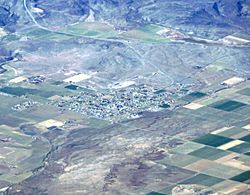 Aerial view of Loa