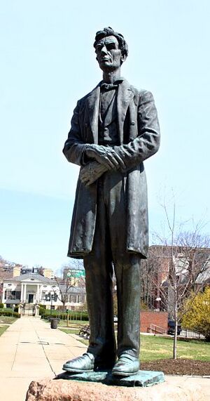 Abraham lincoln by george grey barnard cincinnati 2006