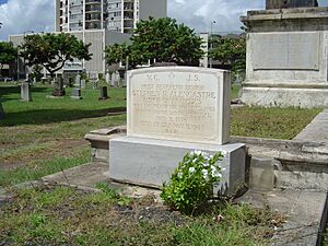 Alencastre Honolulu Catholic Cemetery Gravemarker