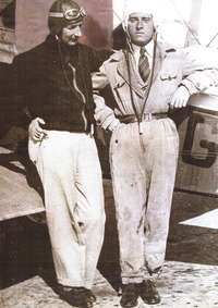 Almásy László és Zichy Nándor első felfedező útja repülőn - 1931. augusztus 21, Mátyásföld, Budapest (1)