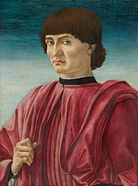 Andrea del castagno, ritratto maschile, washington