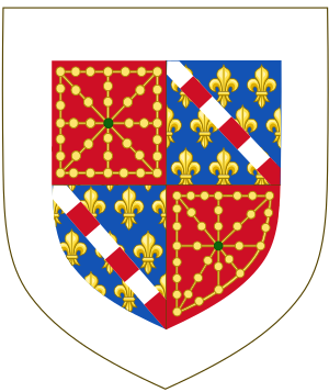 Arms of Louis of Navarre, Count of Beaumont-le-Roger