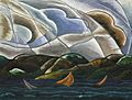 Arthur Dove, Clouds and Water, 1930, oil on canvas, 75.2 x 100.6 cm, Metropolitan Museum of Art