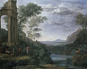 Ascanius Shooting the Stag of Sylvia 1682 Claude Lorrain