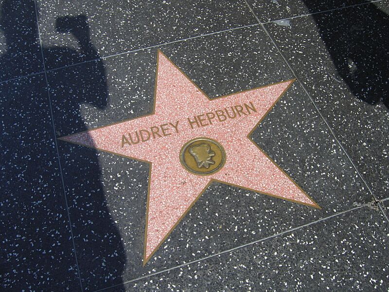 Audrey Hepburn Hollywood Star