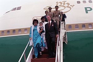 Benazir Bhutto US visit 19890605
