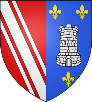 Blason ville fr Collonges (Ain)