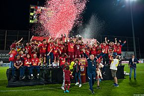 CFR Cluj, campioana României pentru al cincilea sezon consecutiv (52082964438)