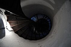 Cana Island Light WI - view upstairs