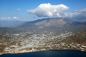 Castell de Ferro and clouds over mountain Lújar.jpg