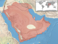 Cerastes gasperettii distribution