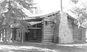 Charles M Russell Log Cabin Studio - Great Falls Montana - September 1976
