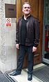 Chris Moyles outside Radio 1