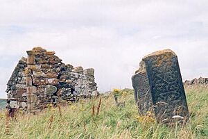 Church ruins, Inishkeel island. - geograph.org.uk - 135936