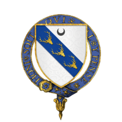 Coat of arms of Sir William Stanley, KG