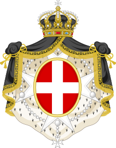 Coat of arms of the Sovereign Military Order of Malta (variant)