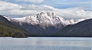 Coldwater Lake And Minnie Peak