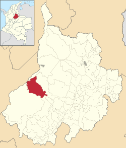 Location of the municipality and town of Puerto Parra in the Santander  Department of Colombia.