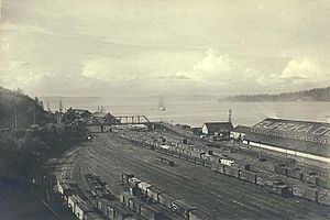 Commencement Bay, Tacoma, Washington, ca 1900 (HESTER 43)