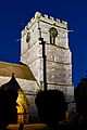 Cranborne Church Tower at Night