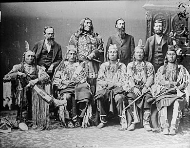 Delegation of Crow Chiefs