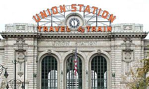 Denver Union Station; Front end - October 11, 2004