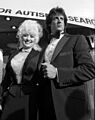 Dolly Parton and Sylvester Stallone